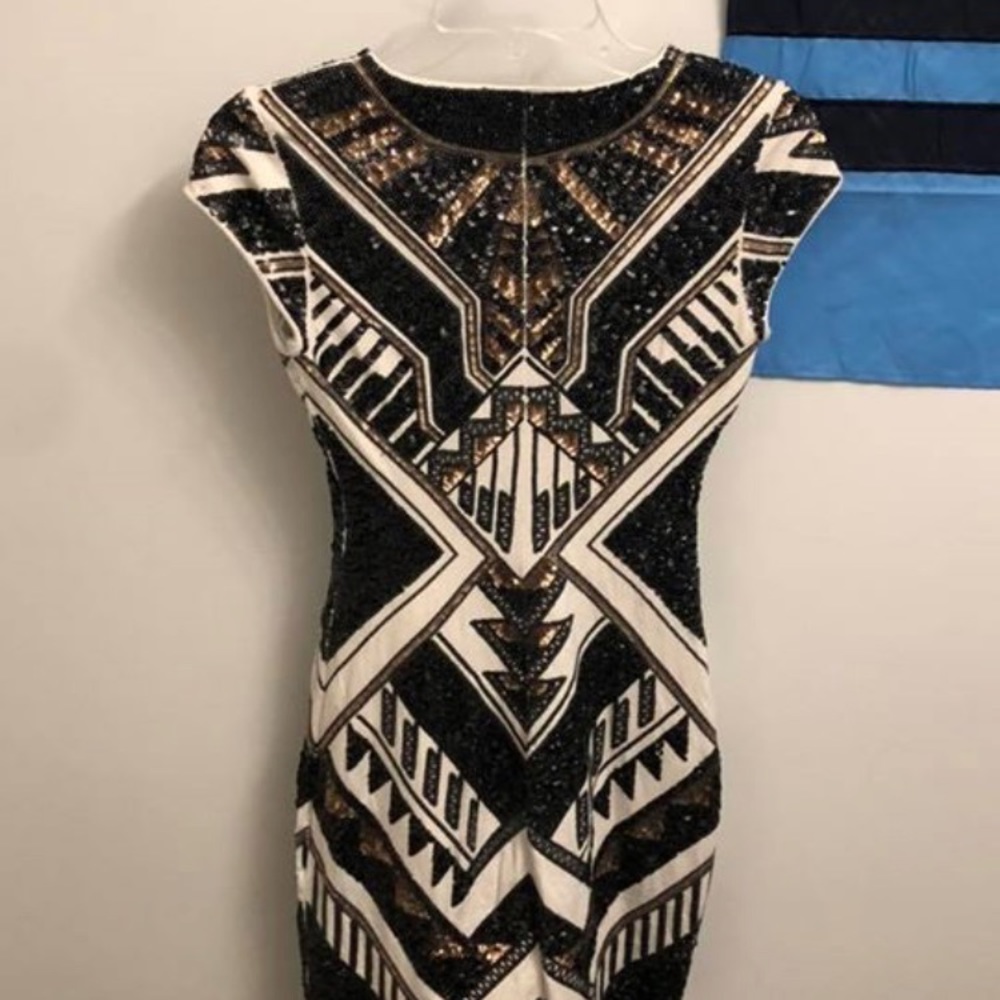 express bodycon sequin dress